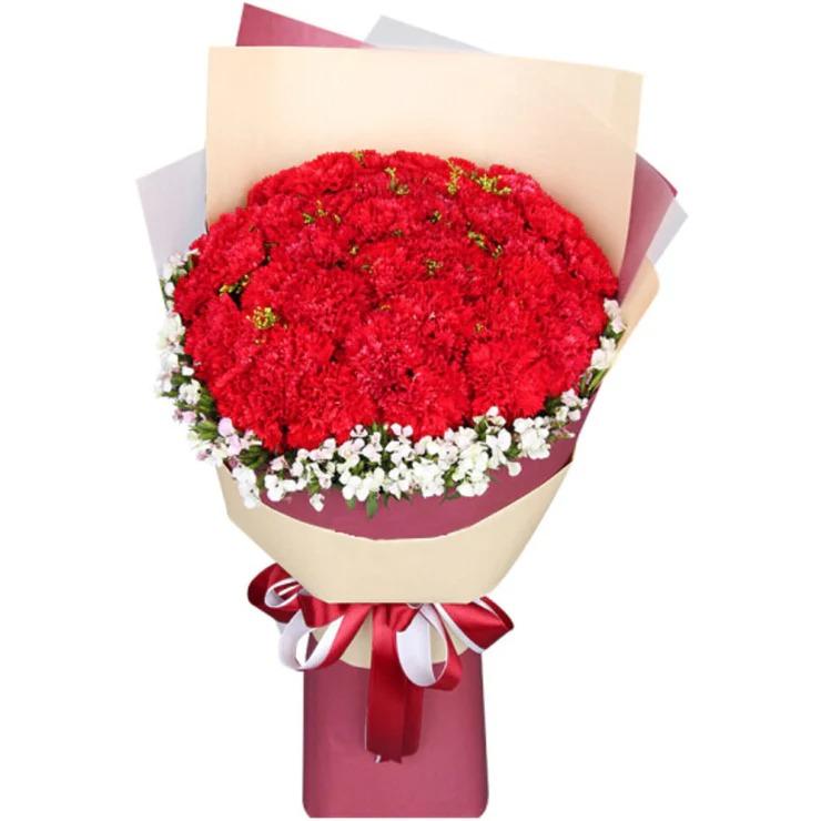 11 Red Carnation Bouquet product1257